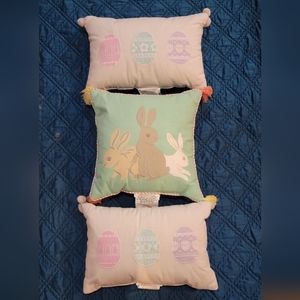 3 New Easter Themed Decorative Pillows
